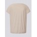 Rabe - 56-125315 Goud kleurige T-shirt met kapmouwen.